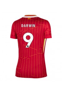 Liverpool Darwin Nunez #9 Voetbaltruitje Thuis tenue Dames 2024-25 Korte Mouw